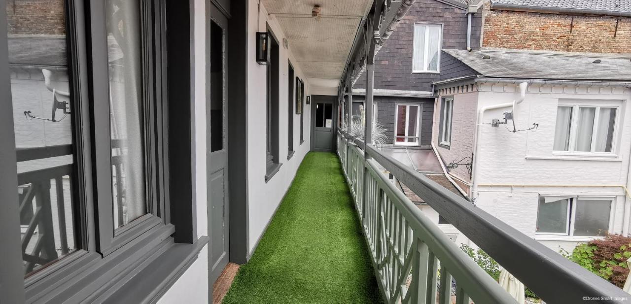 The Originals Boutique, Hotel La Colonne De Bronze, Saint-Valery-Sur-Somme Exterior photo