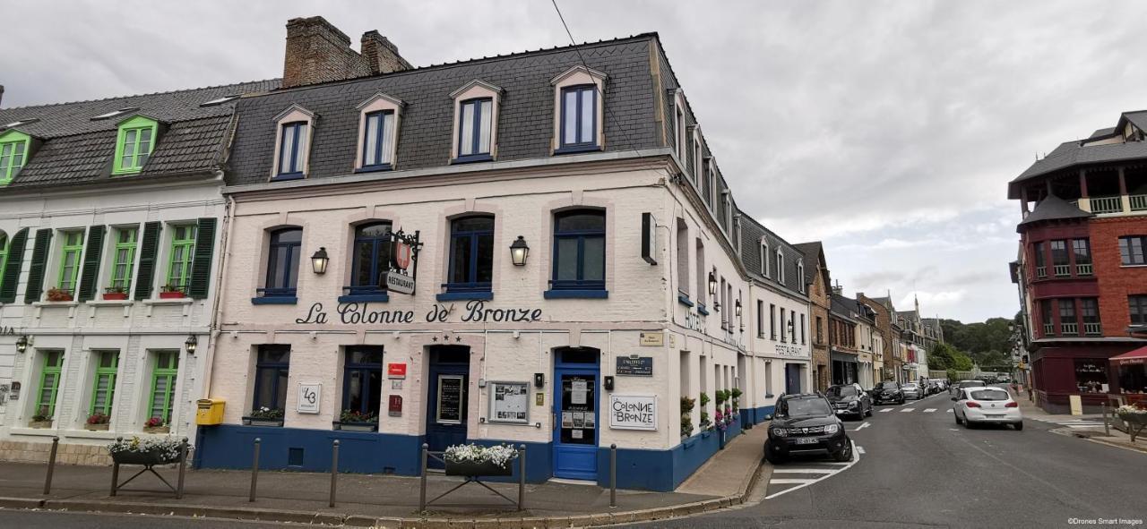 The Originals Boutique, Hotel La Colonne De Bronze, Saint-Valery-Sur-Somme Exterior photo