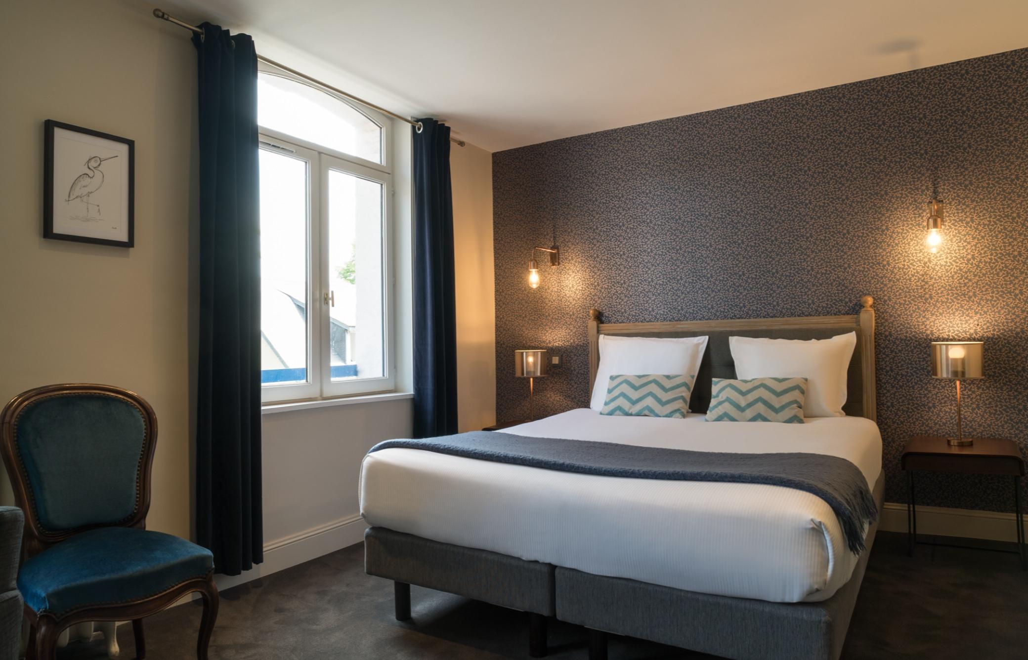 The Originals Boutique, Hotel La Colonne De Bronze, Saint-Valery-Sur-Somme Exterior photo